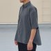 画像4: Prime Flex®(プライムフレックス) x Dot Air® (ドットエア) 2WAYストレッチ レギュラーカラー ハーフスリーブシャツ【MADE IN JAPAN】『日本製』/ Upscape Audience (4)