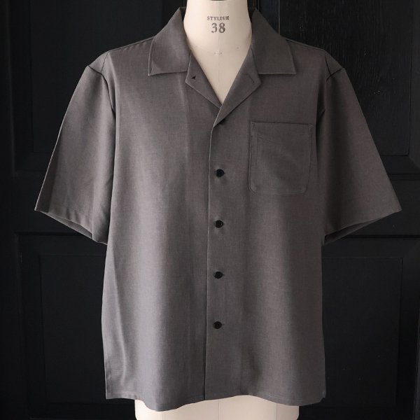 画像11: NaturemierTM(ナチュレミア)TECH リネンライクトロワッシャー オープンカラー ハーフスリ ーブシャツ【MADE IN JAPAN】『日本製』/ Upscape Audience