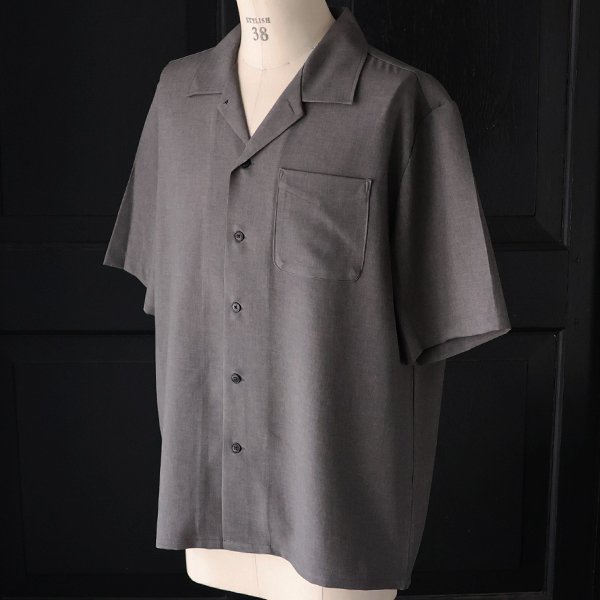 画像12: NaturemierTM(ナチュレミア)TECH リネンライクトロワッシャー オープンカラー ハーフスリ ーブシャツ【MADE IN JAPAN】『日本製』/ Upscape Audience