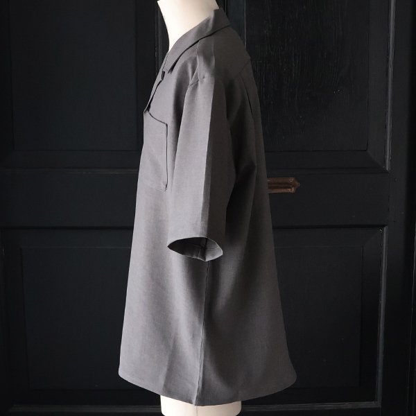 画像13: NaturemierTM(ナチュレミア)TECH リネンライクトロワッシャー オープンカラー ハーフスリ ーブシャツ【MADE IN JAPAN】『日本製』/ Upscape Audience