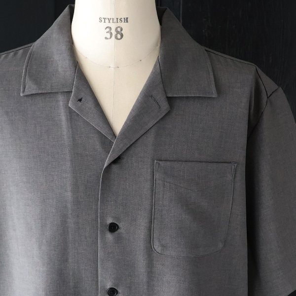 画像16: NaturemierTM(ナチュレミア)TECH リネンライクトロワッシャー オープンカラー ハーフスリ ーブシャツ【MADE IN JAPAN】『日本製』/ Upscape Audience