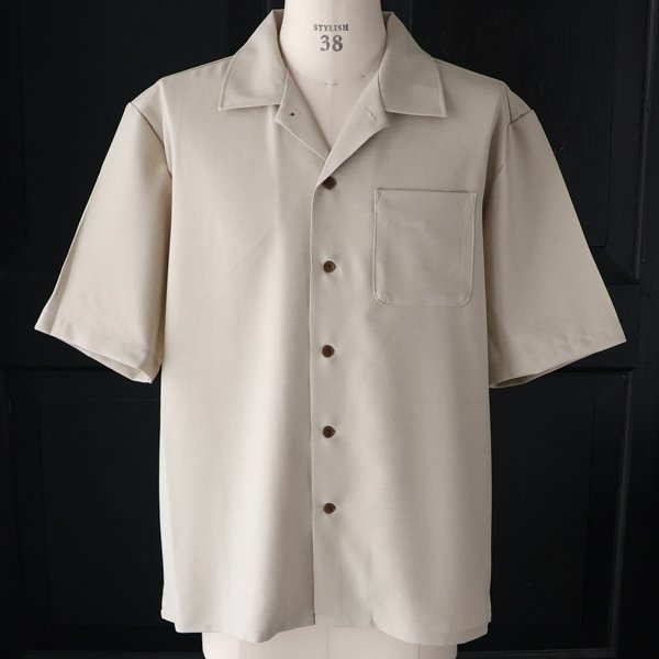 画像9: NaturemierTM(ナチュレミア)TECH リネンライクトロワッシャー オープンカラー ハーフスリ ーブシャツ【MADE IN JAPAN】『日本製』/ Upscape Audience