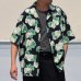 画像3: 「丹後」 ライトアムンゼン(梨地) ジャパニーズ カスリライクプリント オープンカラー ハーフスリーブシャツ【MADE IN JAPAN】『日本製』/ Upscape Audience
