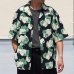 画像4: 「丹後」 ライトアムンゼン(梨地) ジャパニーズ カスリライクプリント オープンカラー ハーフスリーブシャツ【MADE IN JAPAN】『日本製』/ Upscape Audience