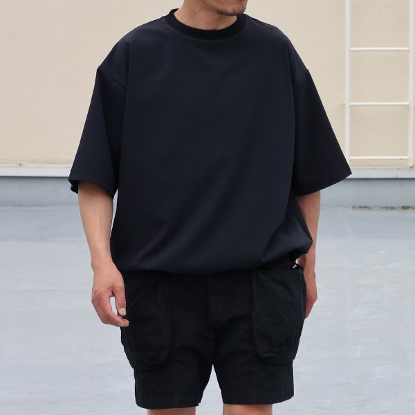 画像2: Prime Flex® (プライムフレックス) x Dot Air® (ドットエア) 2WAYストレッチ クルーネック ドローコード バルーン Tシャツ【MADE IN JAPAN】『日本製』/ Upscape Audience