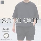Prime Flex® (プライムフレックス) x Dot Air® (ドットエア) 2WAYストレッチ クルーネック ドローコード バルーン Tシャツ【MADE IN JAPAN】『日本製』/ Upscape Audience