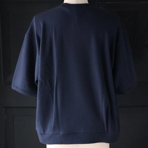画像9: 「泉州」ハニカムサマーニット(7.45オンス)ガゼットクルーネック ハーフスリーブ スウェットライクTシャツ【MADE IN JAPAN】『日本製』 / Upscape Audience