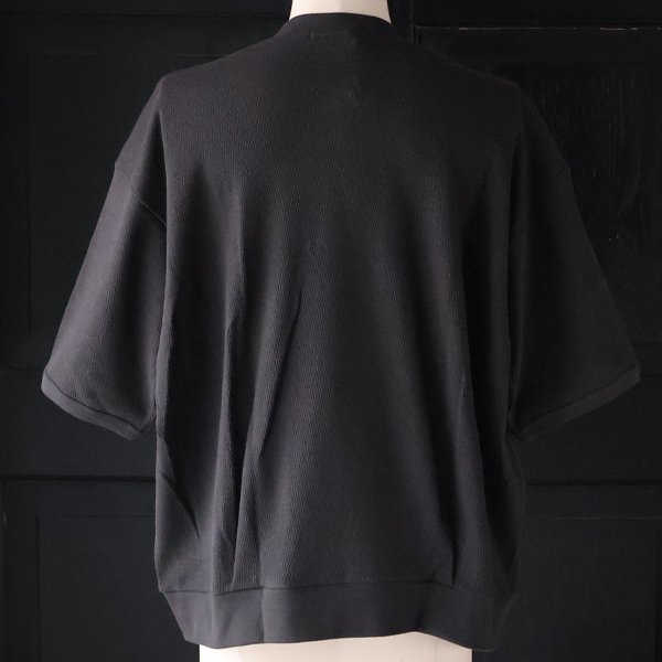 画像12: 「泉州」ハニカムサマーニット(7.45オンス)ガゼットクルーネック ハーフスリーブ スウェットライクTシャツ【MADE IN JAPAN】『日本製』 / Upscape Audience