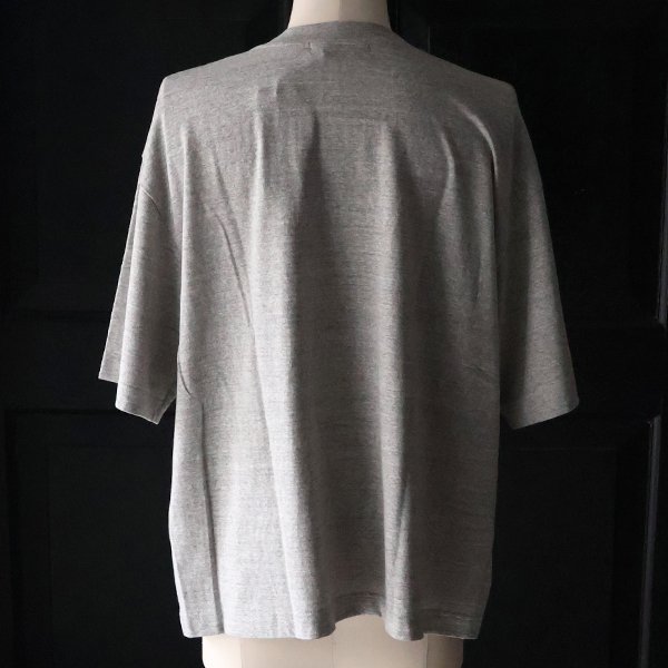 画像18: 「和歌山」ラフィー天竺 (5.5オンス)クルーネック ハーフスリーブ 胸ポケット付き ボクシーTシャツ【MADE IN JAPAN】『日本製』/ Upscape Audience