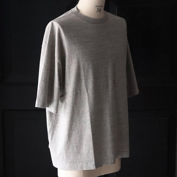 画像19: 「和歌山」ラフィー天竺 (5.5オンス)クルーネック ハーフスリーブ 胸ポケット付き ボクシーTシャツ【MADE IN JAPAN】『日本製』/ Upscape Audience
