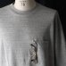 画像17: 「和歌山」ラフィー天竺 （5.5オンス）クルーネック ハーフスリーブ 胸ポケット付き ボクシーTシャツ【MADE IN JAPAN】『日本製』/ Upscape Audience