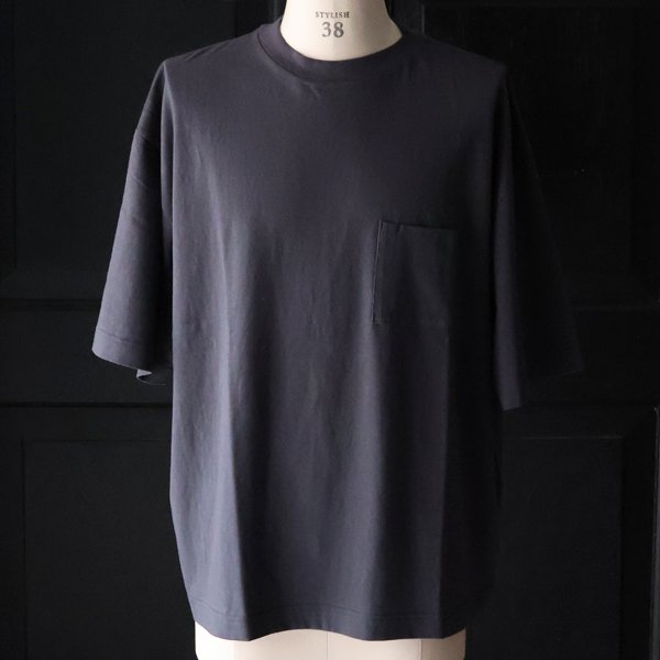 画像9: 「和歌山」ラフィー天竺 (5.5オンス)クルーネック ハーフスリーブ 胸ポケット付き ボクシーTシャツ【MADE IN JAPAN】『日本製』/ Upscape Audience