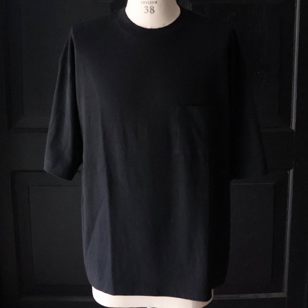 画像13: 「和歌山」ラフィー天竺 (5.5オンス)クルーネック ハーフスリーブ 胸ポケット付き ボクシーTシャツ【MADE IN JAPAN】『日本製』/ Upscape Audience