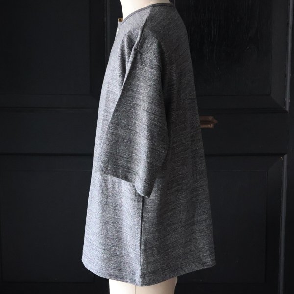 画像15: 「和歌山」ラフィー天竺 （5.5オンス）ハーフスリーブ スリーピングヘンリー Tシャツ【MADE IN JAPAN】『日本製』/ Upscape Audience