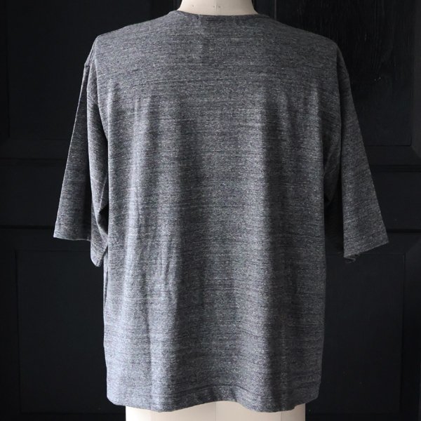 画像16: 「和歌山」ラフィー天竺 （5.5オンス）ハーフスリーブ スリーピングヘンリー Tシャツ【MADE IN JAPAN】『日本製』/ Upscape Audience