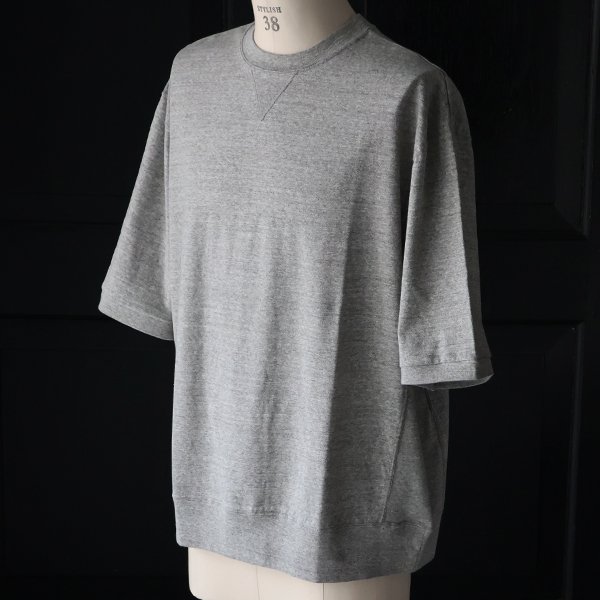 画像11: 「和歌山」ラフィー天竺 （5.5オンス）ガゼット クルーネック ハーフスリーブ スウェットライク バルーン Tシャツ【MADE IN JAPAN】『日本製』/ Upscape Audience