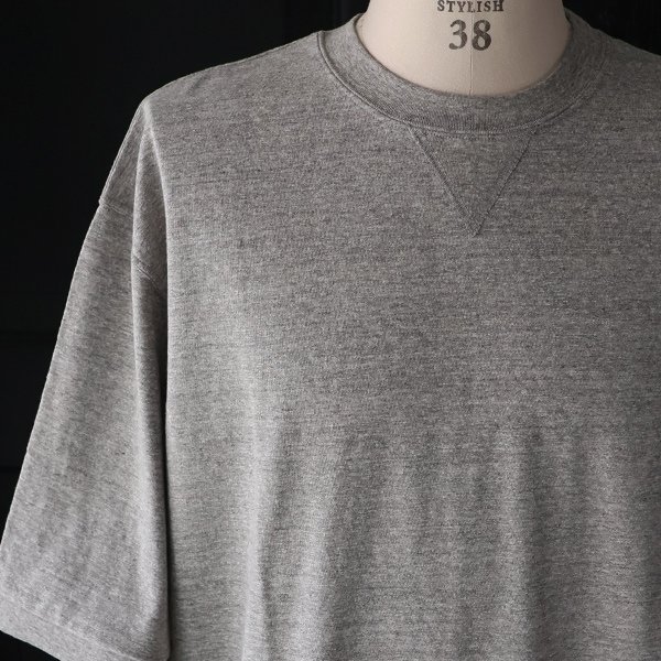 画像15: 「和歌山」ラフィー天竺 （5.5オンス）ガゼット クルーネック ハーフスリーブ スウェットライク バルーン Tシャツ【MADE IN JAPAN】『日本製』/ Upscape Audience