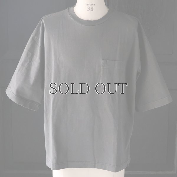 画像19: ピグメント 米綿（USAコットン）16/-天竺（8.45オンス）グラスポケ付き クルーネック ハーフスリーブ ボクシー Tシャツ / Audience