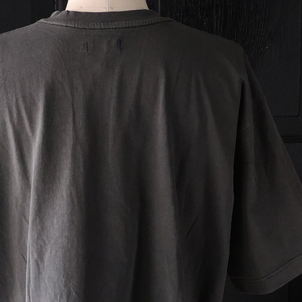 画像25: ピグメント 米綿（USAコットン）16/-天竺（8.45オンス）グラスポケ付き クルーネック ハーフスリーブ ボクシー Tシャツ / Audience