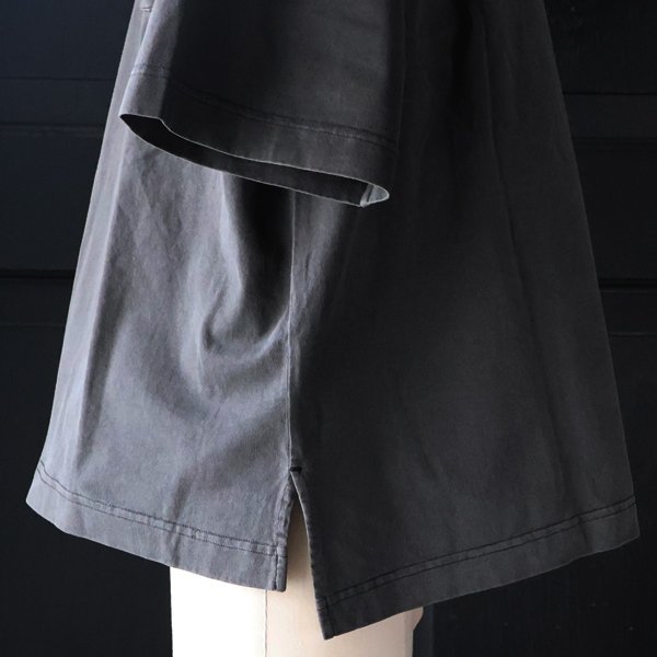 画像26: ピグメント 米綿（USAコットン）16/-天竺（8.45オンス）グラスポケ付き クルーネック ハーフスリーブ ボクシー Tシャツ / Audience