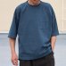 画像3: ピグメント 米綿（USAコットン）16/-天竺（8.45オンス）グラスポケ付き クルーネック ハーフスリーブ ボクシー Tシャツ / Audience