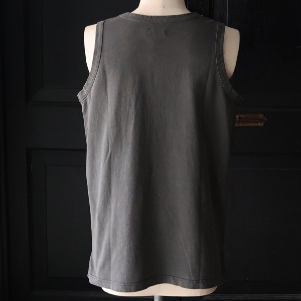 画像21: ピグメント 米綿 (USAコットン) 16/-天竺 ( 8.45オンス) サイドスリット ロングタンク / Audience