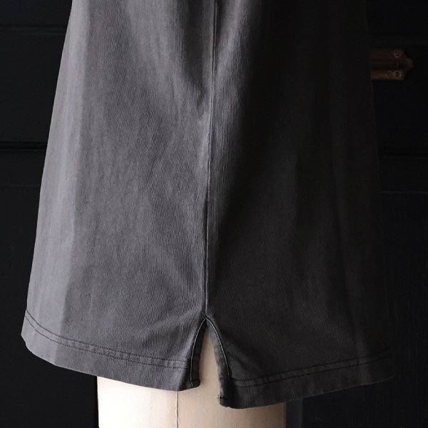 画像25: ピグメント 米綿 (USAコットン) 16/-天竺 ( 8.45オンス) サイドスリット ロングタンク / Audience