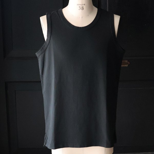 画像12: ピグメント 米綿 (USAコットン) 16/-天竺 ( 8.45オンス) サイドスリット ロングタンク / Audience