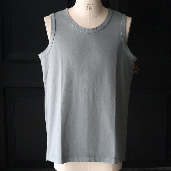 画像14: ピグメント 米綿 (USAコットン) 16/-天竺 ( 8.45オンス) サイドスリット ロングタンク / Audience