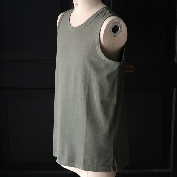 画像17: ピグメント 米綿 (USAコットン) 16/-天竺 ( 8.45オンス) サイドスリット ロングタンク / Audience