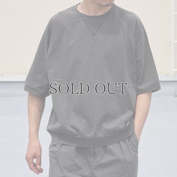 画像3: ピグメント 米綿 (USAコットン) 16/-天竺 ( 8.45オンス) ガゼットクルーネック ラグラン ハーフスリーブ バルーン Tシャツ / Audience