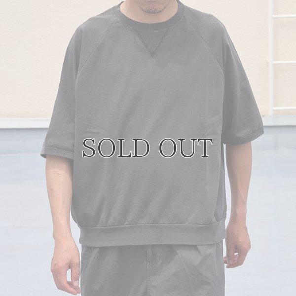 画像4: ピグメント 米綿 (USAコットン) 16/-天竺 ( 8.45オンス) ガゼットクルーネック ラグラン ハーフスリーブ バルーン Tシャツ / Audience