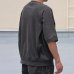 画像5: ピグメント 米綿 (USAコットン) 16/-天竺 ( 8.45オンス) ガゼットクルーネック ラグラン ハーフスリーブ バルーン Tシャツ / Audience