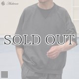ピグメント 米綿 (USAコットン) 16/-天竺 ( 8.45オンス) ガゼットクルーネック ラグラン ハーフスリーブ バルーン Tシャツ / Audience