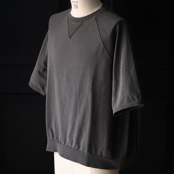 画像21: ピグメント 米綿 (USAコットン) 16/-天竺 ( 8.45オンス) ガゼットクルーネック ラグラン ハーフスリーブ バルーン Tシャツ / Audience