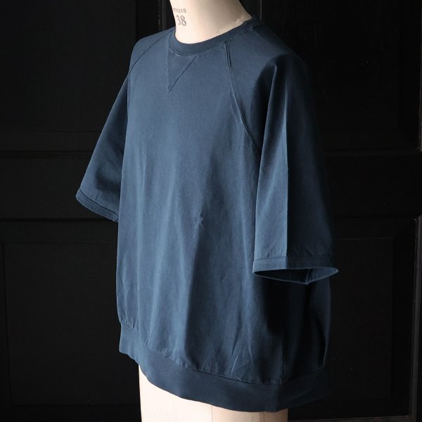 画像13: ピグメント 米綿 (USAコットン) 16/-天竺 ( 8.45オンス) ガゼットクルーネック ラグラン ハーフスリーブ バルーン Tシャツ / Audience