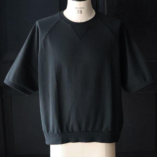 画像14: ピグメント 米綿 (USAコットン) 16/-天竺 ( 8.45オンス) ガゼットクルーネック ラグラン ハーフスリーブ バルーン Tシャツ / Audience