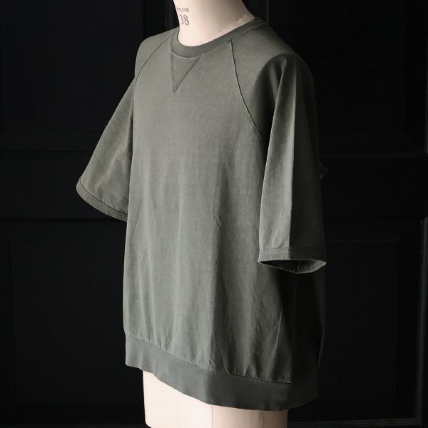 画像19: ピグメント 米綿 (USAコットン) 16/-天竺 ( 8.45オンス) ガゼットクルーネック ラグラン ハーフスリーブ バルーン Tシャツ / Audience