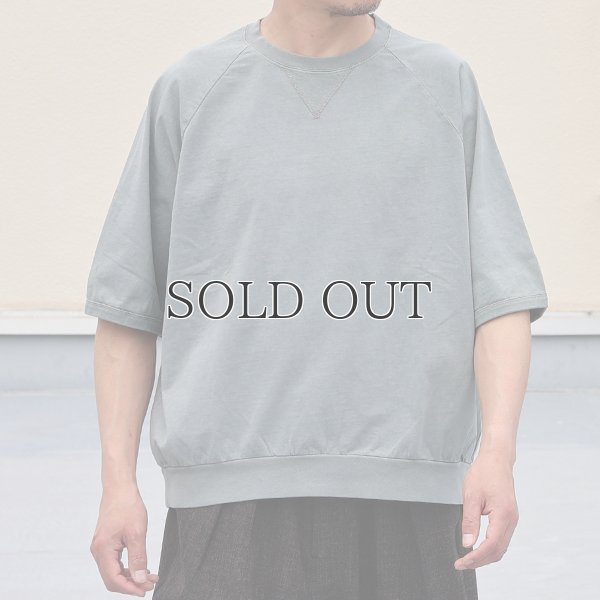 画像2: ピグメント 米綿 (USAコットン) 16/-天竺 ( 8.45オンス) ガゼットクルーネック ラグラン ハーフスリーブ バルーン Tシャツ / Audience