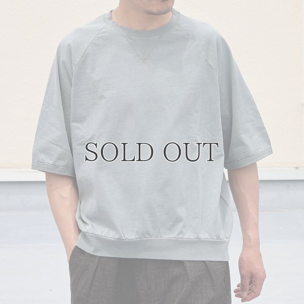 画像3: ピグメント 米綿 (USAコットン) 16/-天竺 ( 8.45オンス) ガゼットクルーネック ラグラン ハーフスリーブ バルーン Tシャツ / Audience