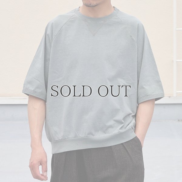 画像4: ピグメント 米綿 (USAコットン) 16/-天竺 ( 8.45オンス) ガゼットクルーネック ラグラン ハーフスリーブ バルーン Tシャツ / Audience