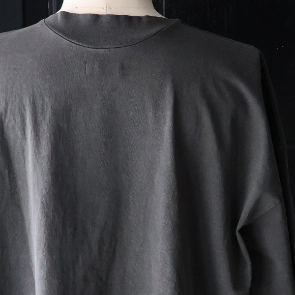 画像24: ピグメント 米綿（USAコットン）16/-天竺（8.45オンス）胸ポケ付き サイドスリット ボクシーAライン ビッグ Tシャツ / Audience