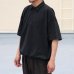 画像4: ピグメント 米綿 (USAコットン) 16/-天竺 ( 8.45オンス) ハーフスリーブ ドローコード バルーン ポロシャツ / Audience