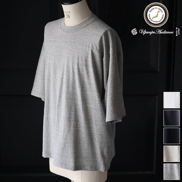 画像1: 「和歌山」ラフィー天竺 （5.5オンス）フットボール ハーフスリーブ Tシャツ【MADE IN JAPAN】『日本製』/ Upscape Audience