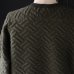 画像25: 「尾州」コットンキルト ミリタリースリーブ クルーネック【MADE IN JAPAN】『日本製』 / Upscape Audience
