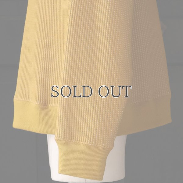 画像15: ウールビッグワッフル 布帛ヘンリーネック ニットソー【MADE IN JAPAN】『日本製』 / Upscape Audience