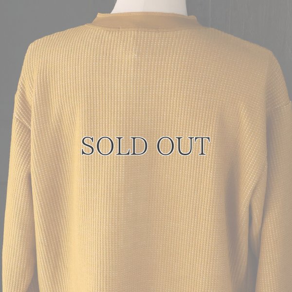 画像16: ウールビッグワッフル 布帛ヘンリーネック ニットソー【MADE IN JAPAN】『日本製』 / Upscape Audience