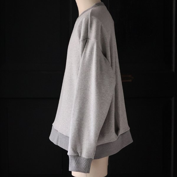 画像14: ボンバーヒート爆暖裏起毛 ガゼットクルーネック バルーンスウェット【MADE IN JAPAN】『日本製』 / Upscape Audience