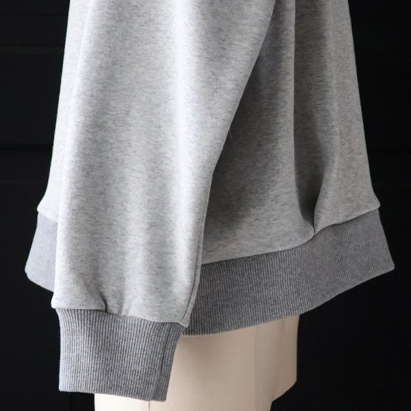 画像18: ボンバーヒート爆暖裏起毛 ガゼットクルーネック バルーンスウェット【MADE IN JAPAN】『日本製』 / Upscape Audience