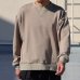 画像4: ボンバーヒート爆暖裏起毛 ガゼットクルーネック バルーンスウェット【MADE IN JAPAN】『日本製』 / Upscape Audience (4)